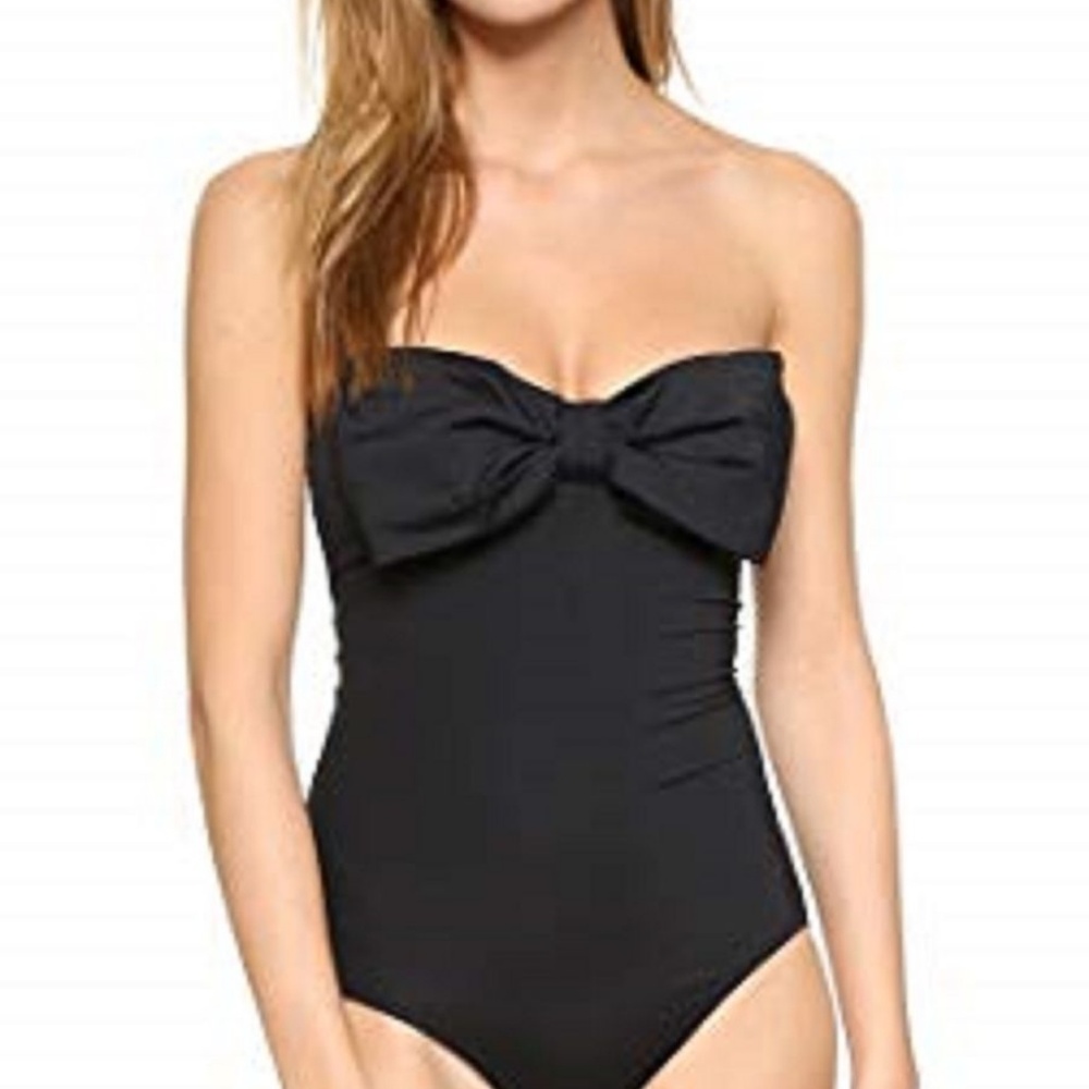 Kate Spade Georgica Beach Bow Maillot Small SOLD - Picture 3 of 5